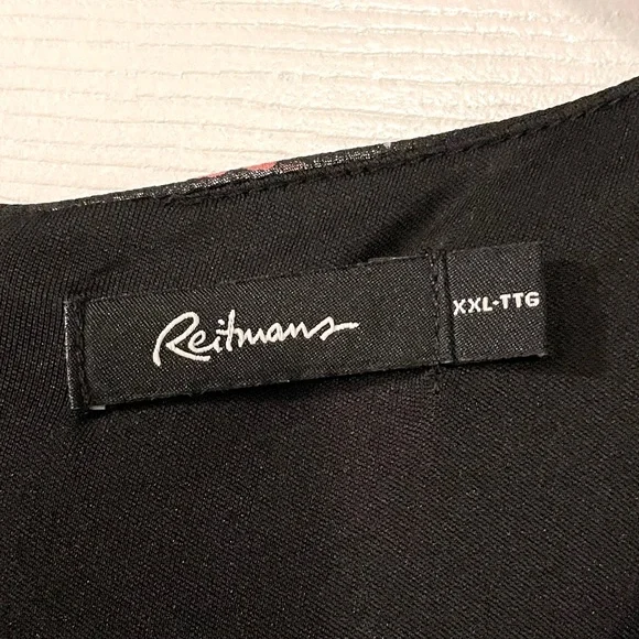 Reitmans Floral Wrap Top Dress in XXL - Picture 4 of 4